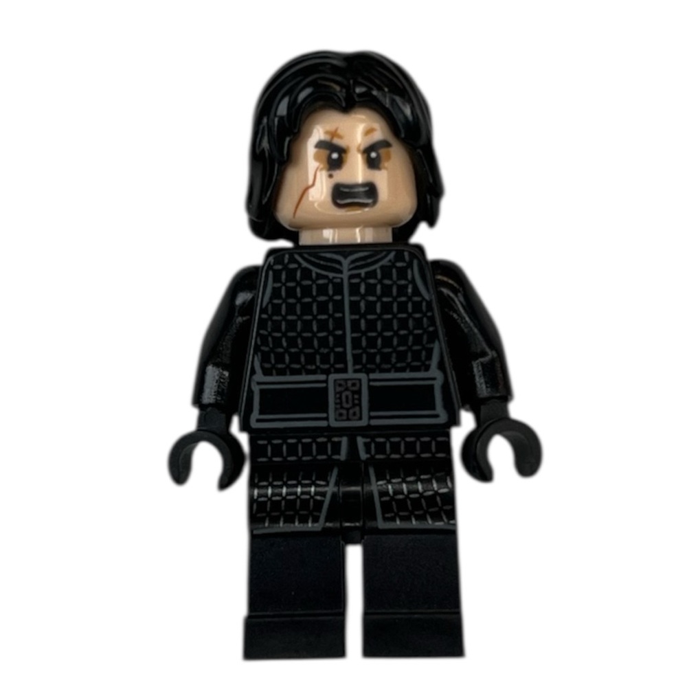 LEGO Minifigure kylo Ren Black Outfit Long Black Hair MINIFIGURES Theme